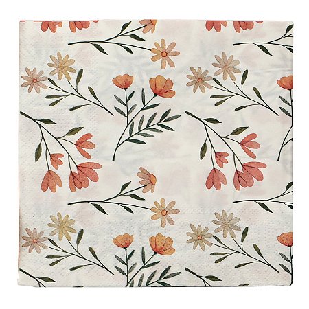 Guardanapo de papel floral mod 6