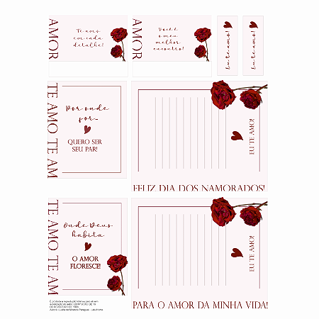 Papelaria Namorados opção 5
