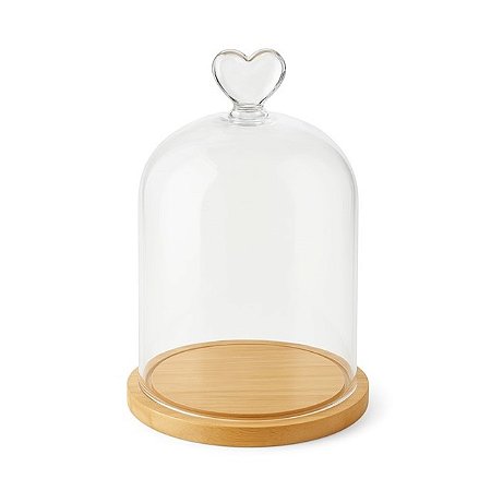 Cúpula de vidro coração