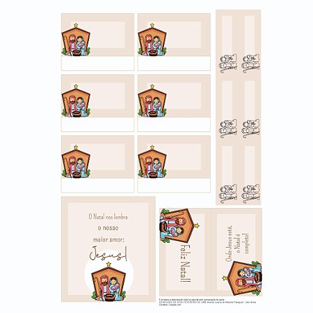 Papelaria de Natal mod. 7
