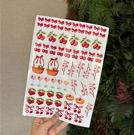 Adesivo para louças - Cereja