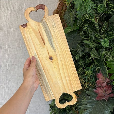 Tábua alça coração