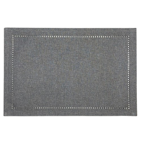 Jogo americano cinza claro