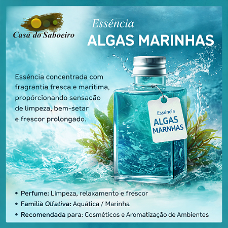 ESSENCIA ALGAS MARINHAS