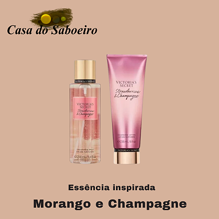 Essência Morango & Champagne Victória Secret