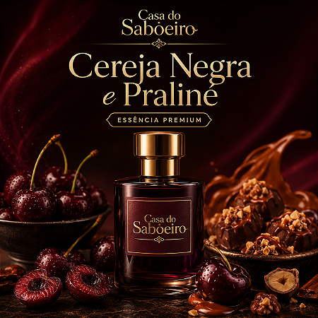 ESSENCIA CEREJA NEGRA E PRALINÉ