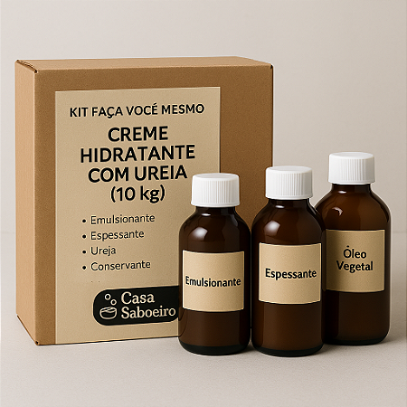KIT CREME HIDRATANTE COM UREIA 10 KG