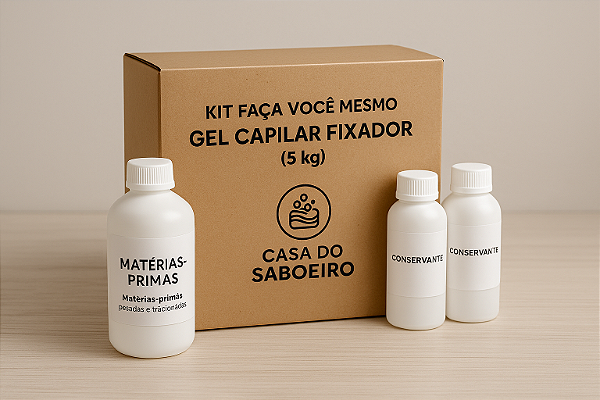 KIT GEL CAPILAR FIXADOR 5 KG