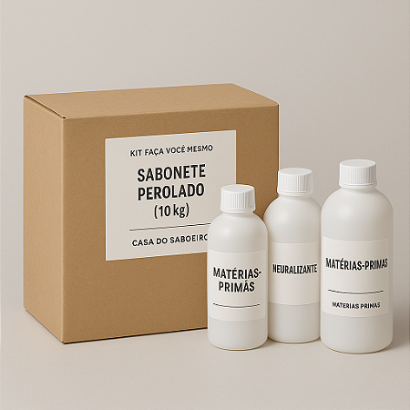 KIT SABONETE LIQUIDO PEROLADO 10 KG