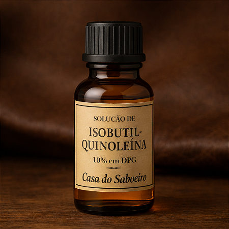 ISOBUTILQUINOLEINA 10% EM DPG - 20 ml