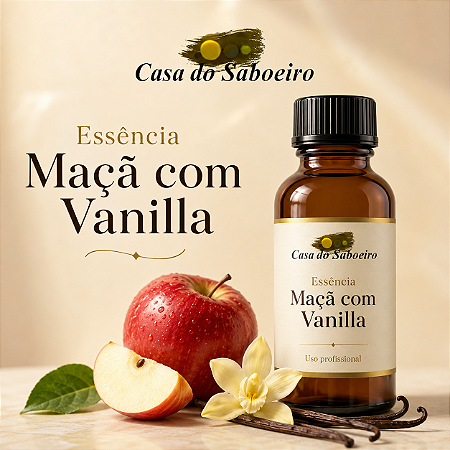 ESSENCIA MAÇA COM VANILA
