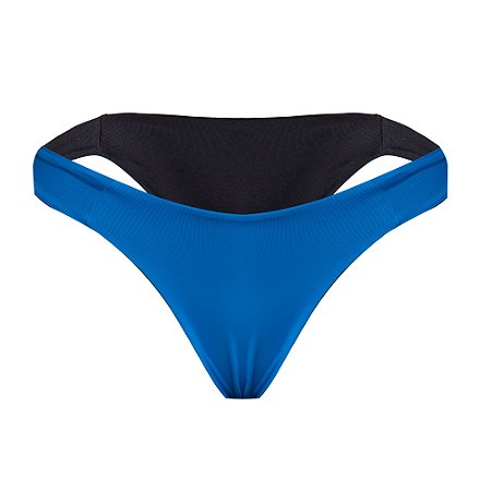 CALCINHA BÁSICA DUPLA FACE - AZUL E PRETO