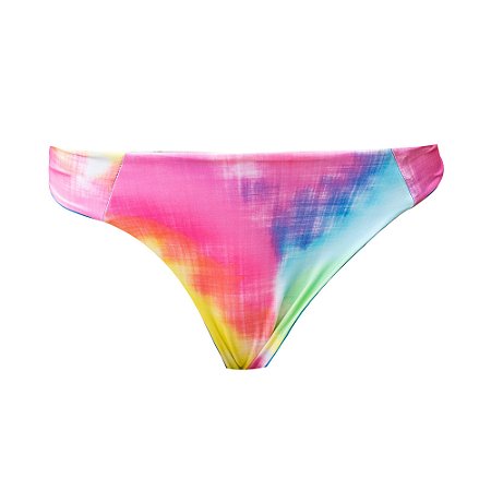 CALCINHA BÁSICA DUPLA FACE- TIE DYE COM AZUL
