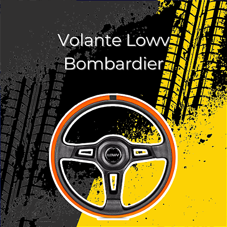 Volante esportivo Bombardier - Lowv