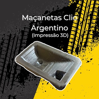Maçanetas Clio Argentino (Impressão 3D)