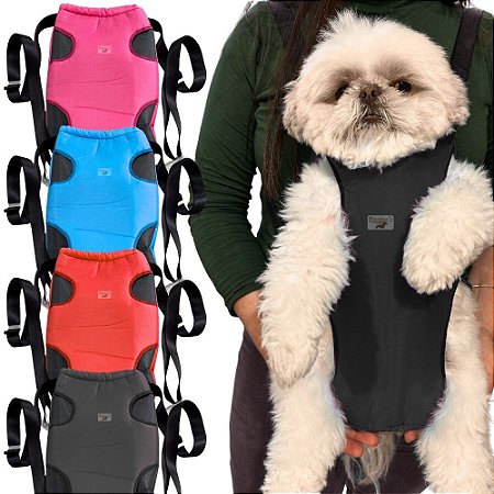 Bolsa Canguru para Cachorro Transporte Cães e Gatos Pet