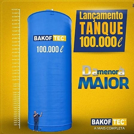 Tanque Vertical p/ Água Bakof Fibra de Vidro