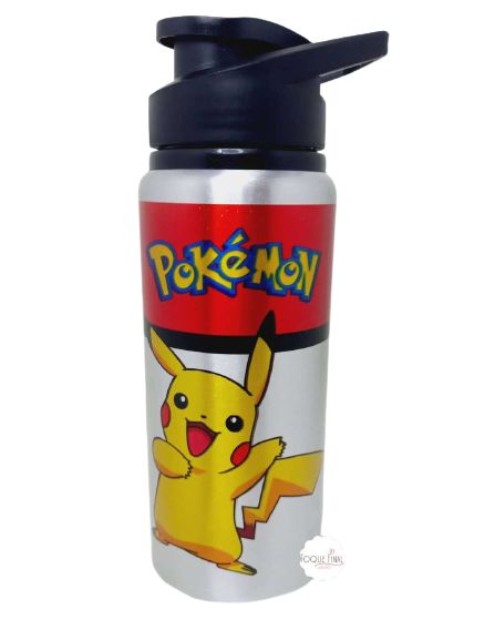 Squeeze alumínio Pokémon 600ml personalizado