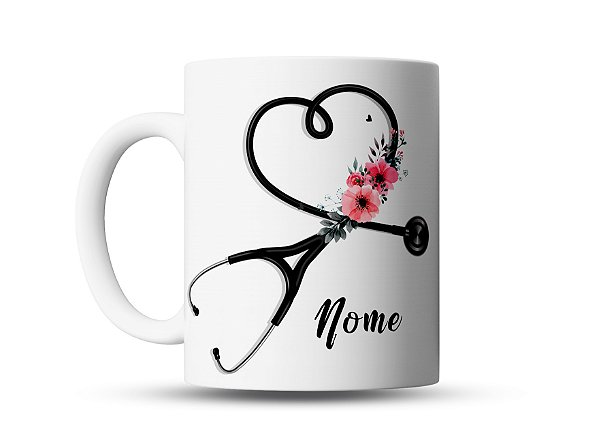 Caneca personalizada profissões Médica