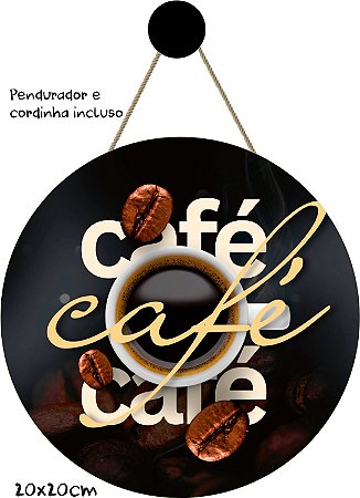 Quadro decorativo para Cantinho do Café