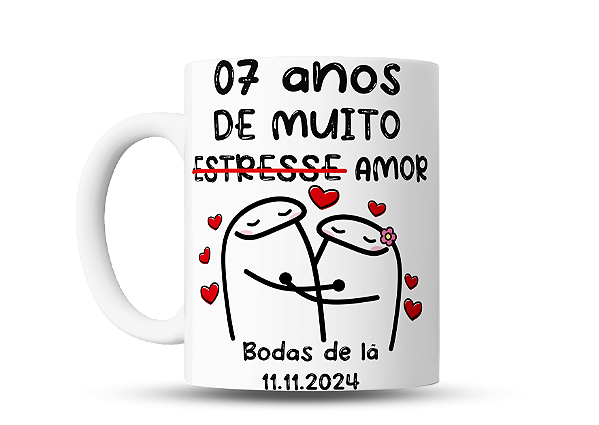 Caneca Bodas divertida personalizada
