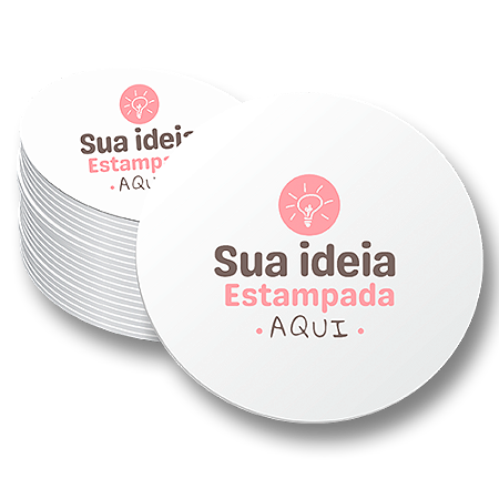 Porta copos em neoprene personalizado kit 50 unidades