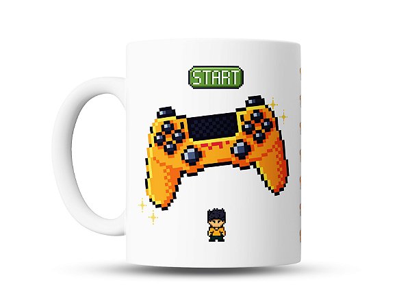 Caneca de café divertida, Gamer, mais 5 minutos, mais 10 minutos, tomar um café