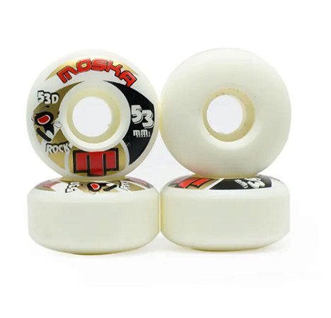 Roda Moska 53mm Rock White