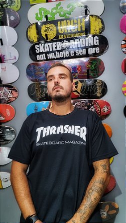 Camiseta Thrasher Magazine Skate Mag
