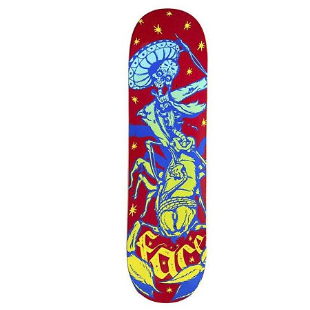 Shape Face Skate Maple Escorpión Rojo 8.25