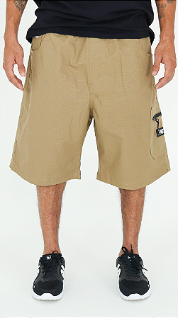Bermuda Ripstop Cargo Bege