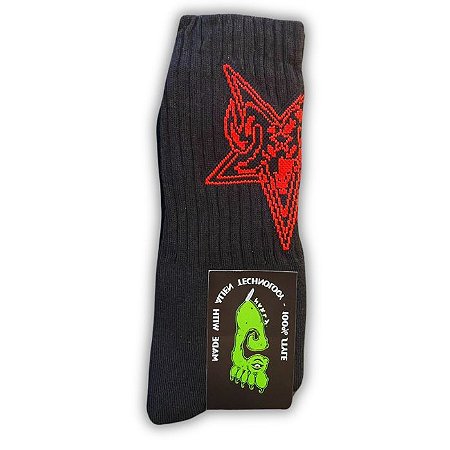 Meia Gnarly Foot 666