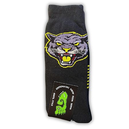 Meia Gnarly Foot Pantera