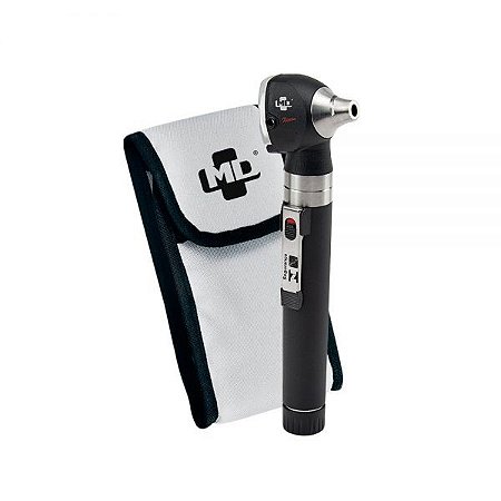 Otoscópio Pocket 2.5V OMNI 3000 Xenon Halógena Fibra Óptica com Estojo Macio - MD