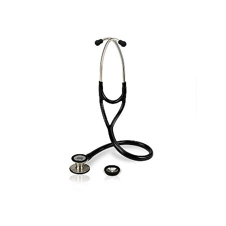 Estetoscópio Cardiol Adulto Preto Acompanha Diafragma Pediátrico - Spirit