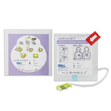 Eletrodos p/ DEA (AED Plus) Multifunção | Pediátrico Pedi-padz II | ZOLL
