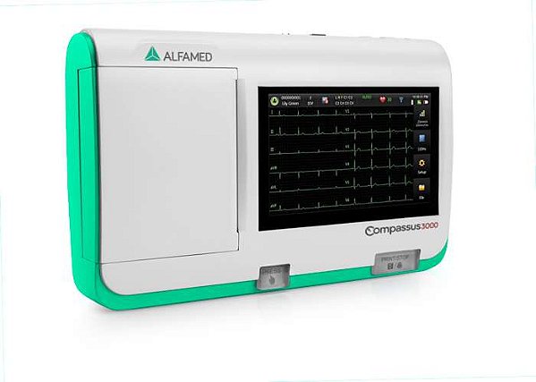Eletrocardiógrafo ECG Compassus 3000 - Alfamed