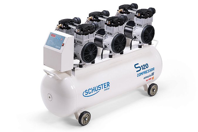 Compressor S120 – Geração III 120 litros 220v - Schuster