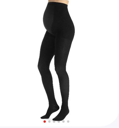 MEIA CALÇA MATERNA (Gestante) ULTRA SHEER 20-30( média compressão) FECHADA  PRETA - JOBST - Produtos Hospitalares Online