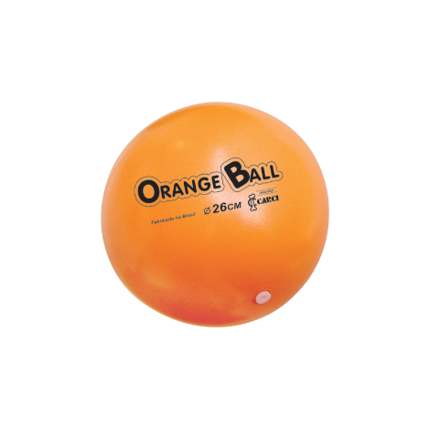 Bola para exercícios Orange Ball 26 cm de diâmetro - BL.01.26