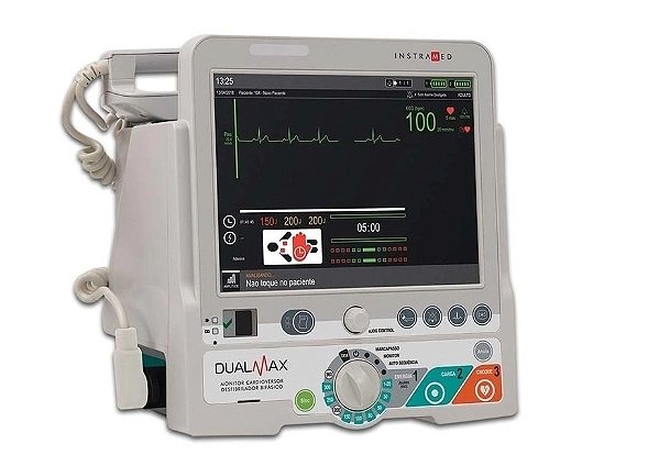 Cardioversor Monitor Desfibrilador Dualmax Bifásico - Instramed