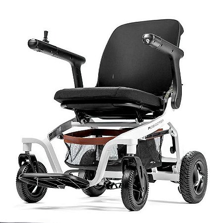 Cadeira de Rodas Motorizada Robooter Branca Bateria de Litium Capacidade 150 kilos - Power Lite