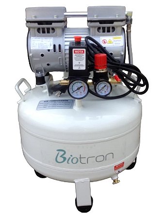 COMPRESSOR DE AR ODONTOLÓGICO 25L 550W-BIOTRON 220V