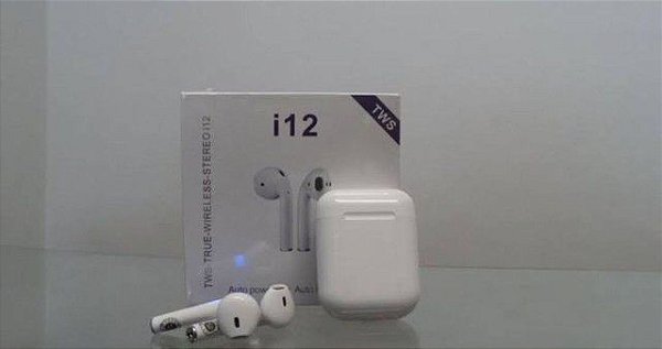 Fone I12 TWS - V 5.0 - ZionStoreBR