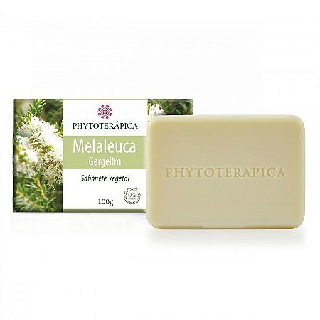 Sabonete Vegetal Melaleuca (Tea Tree) & Gergelim 100g - PHYTOTERÁPICA