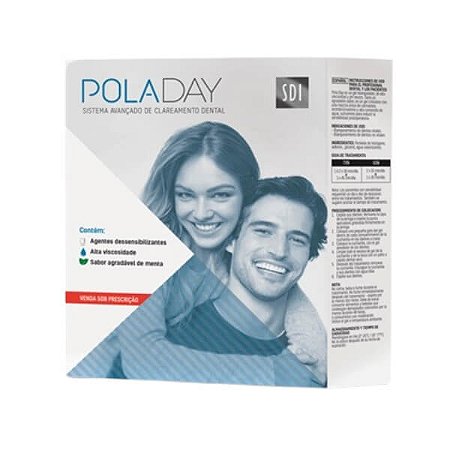 Clareador Poladay Kit (4 x 3g) - SDI