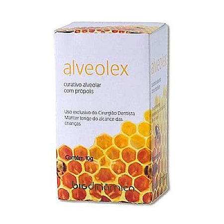 Alveolex 10g Curativo Alveolar com Própolis- Biodinâmica