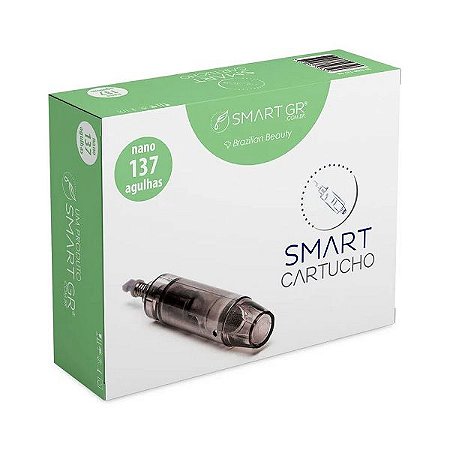 Cartucho Smart Derma Pen Preto Kit com 10 Unidades 137 Agulhas (Nano) - Smart GR