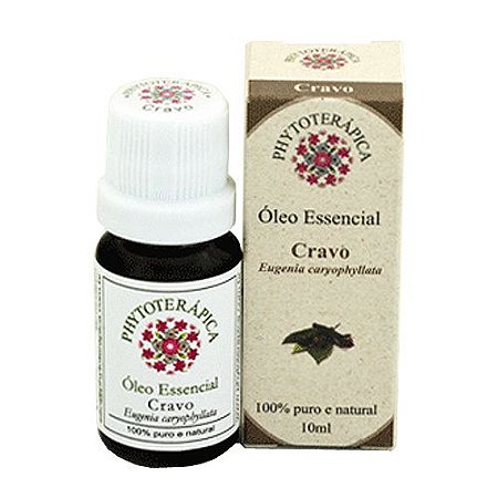 Óleo Essencial de Cravo 10ML 100% Puro e Natural - Phytoterápica