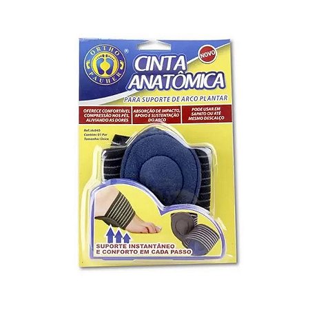 Cinta Anatômica Para Suporte De Arco Plantar - Ortho Pauher